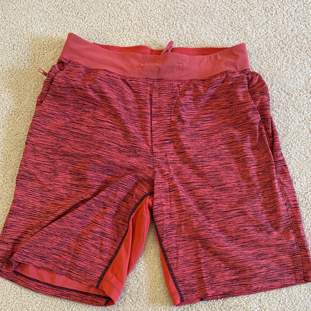 Lululemon Red Orange T.H.E. Linerless